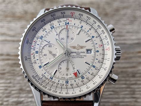 Breitling Navitimer World White Dial Men's Watch A2432212 